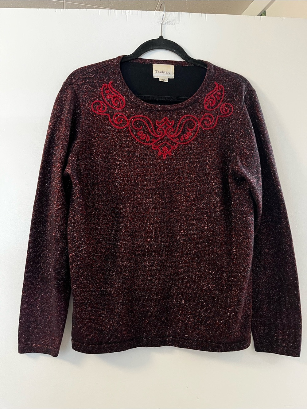 Tradition | Sparkly Knit Top